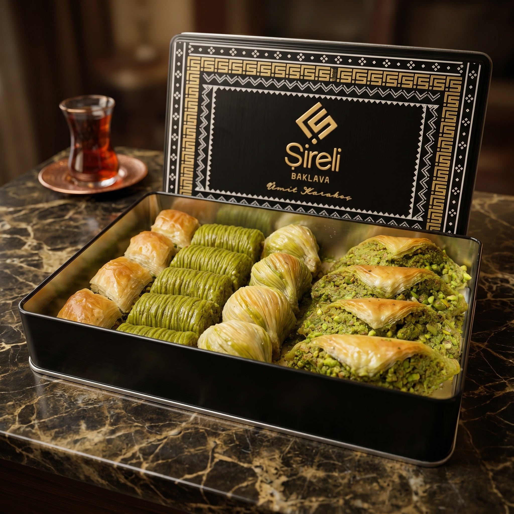 Premium Metal Kutu Karışık