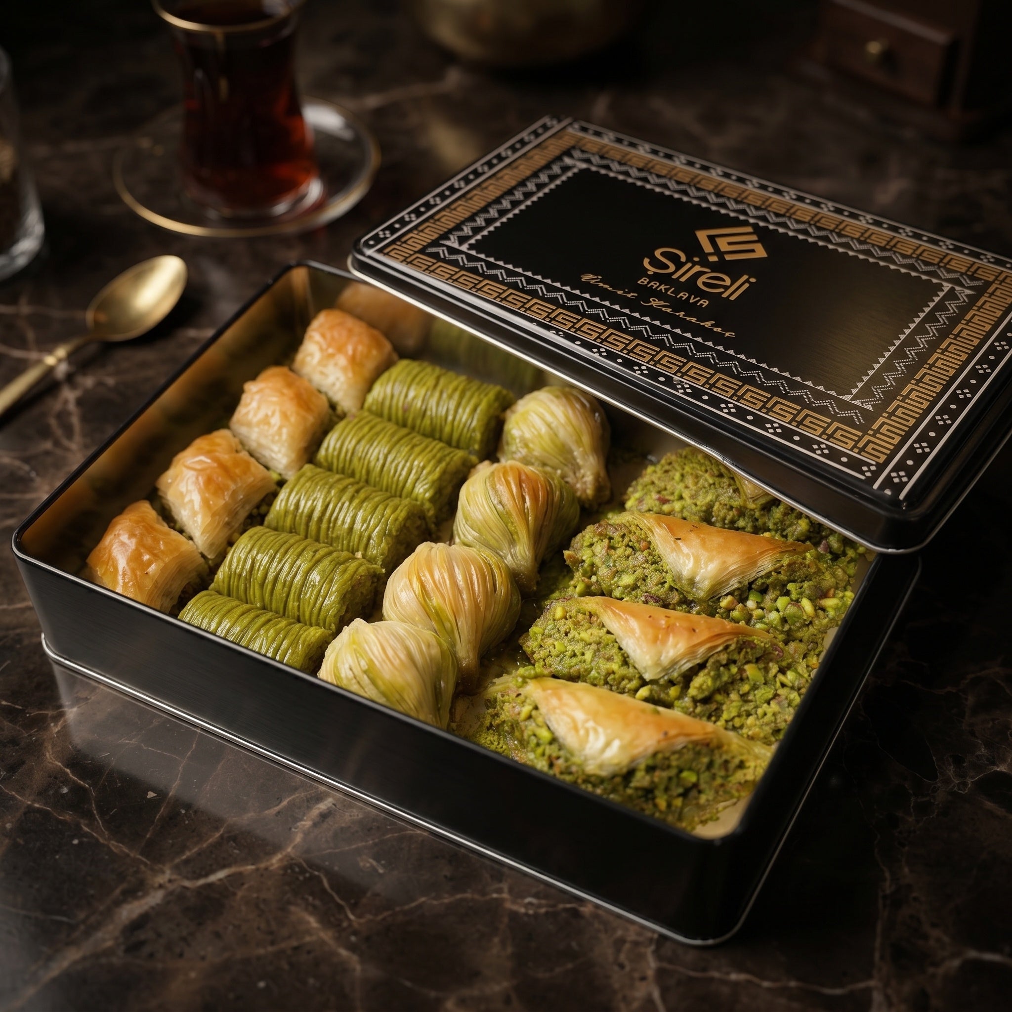 Premium Metal Kutu Karışık